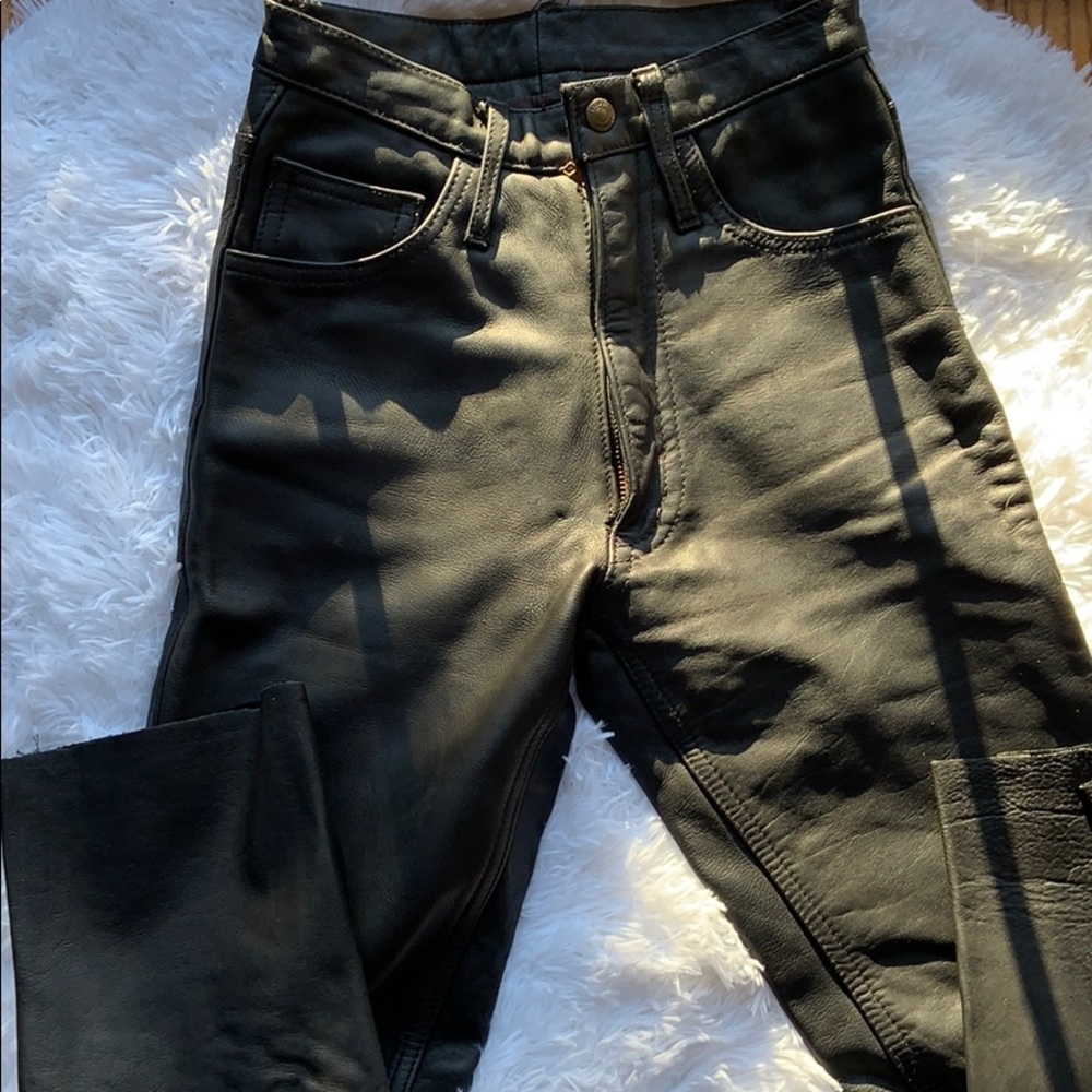 Vintage women’s leather pants